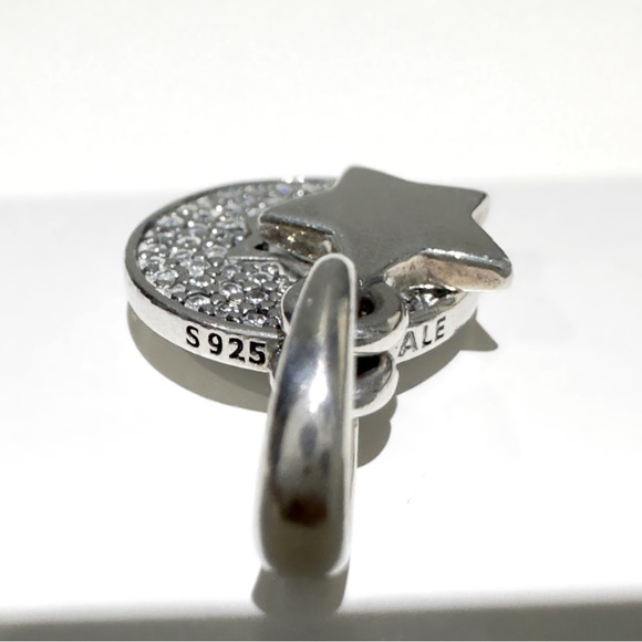 [SOLD] Pandora Sparkling Star Dangle Charm S925ALE - Picture 4 of 5